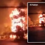 ផ្ទុះឃ្លាំងអាវុធថៃ នៅខេត្តសុរិន្ទ្រ ជាប់ព្រំដែនកម្ពុជាបង្កឱ្យមានភ្លើងឆេះយ៉ាងសន្ធោសន្ធៅ